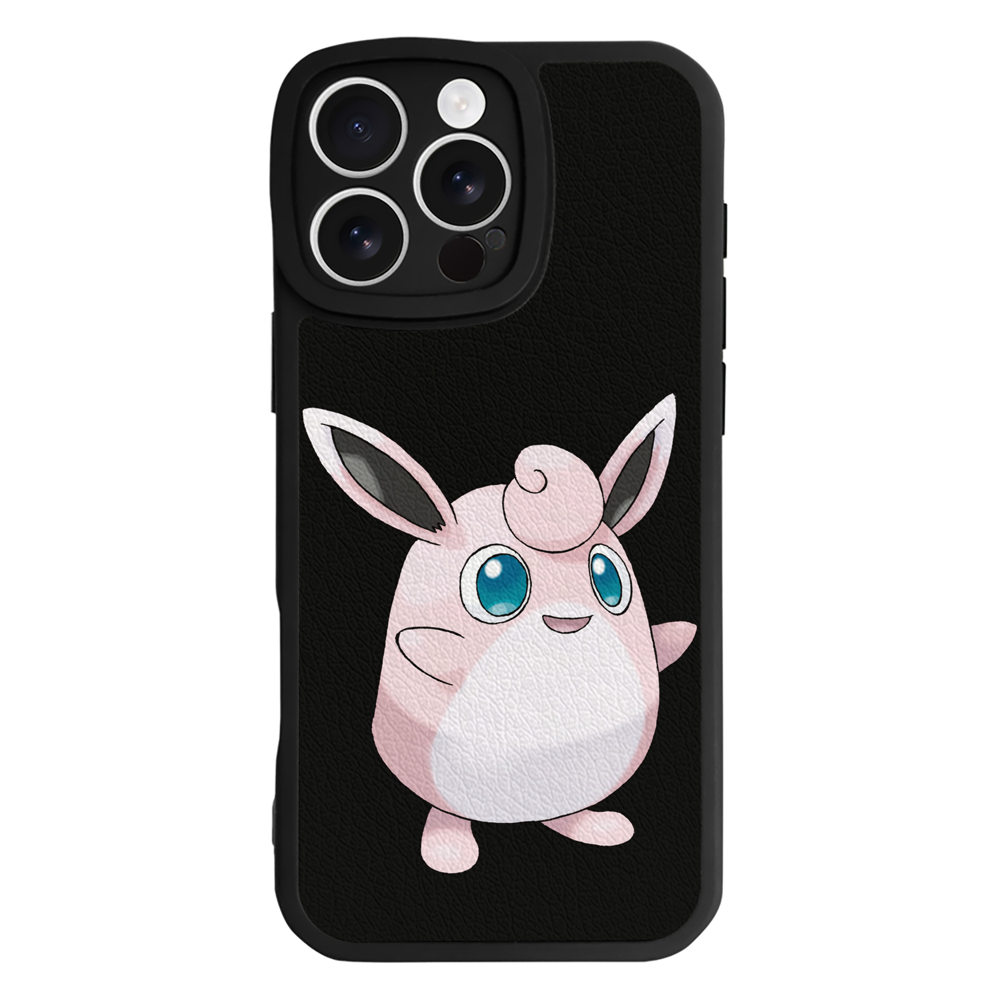 （画像用） ポケットモンスター Pokémon 【iPhone 16シリーズ対応】シリコンスマホケース（レザー調） 材質：シリコン